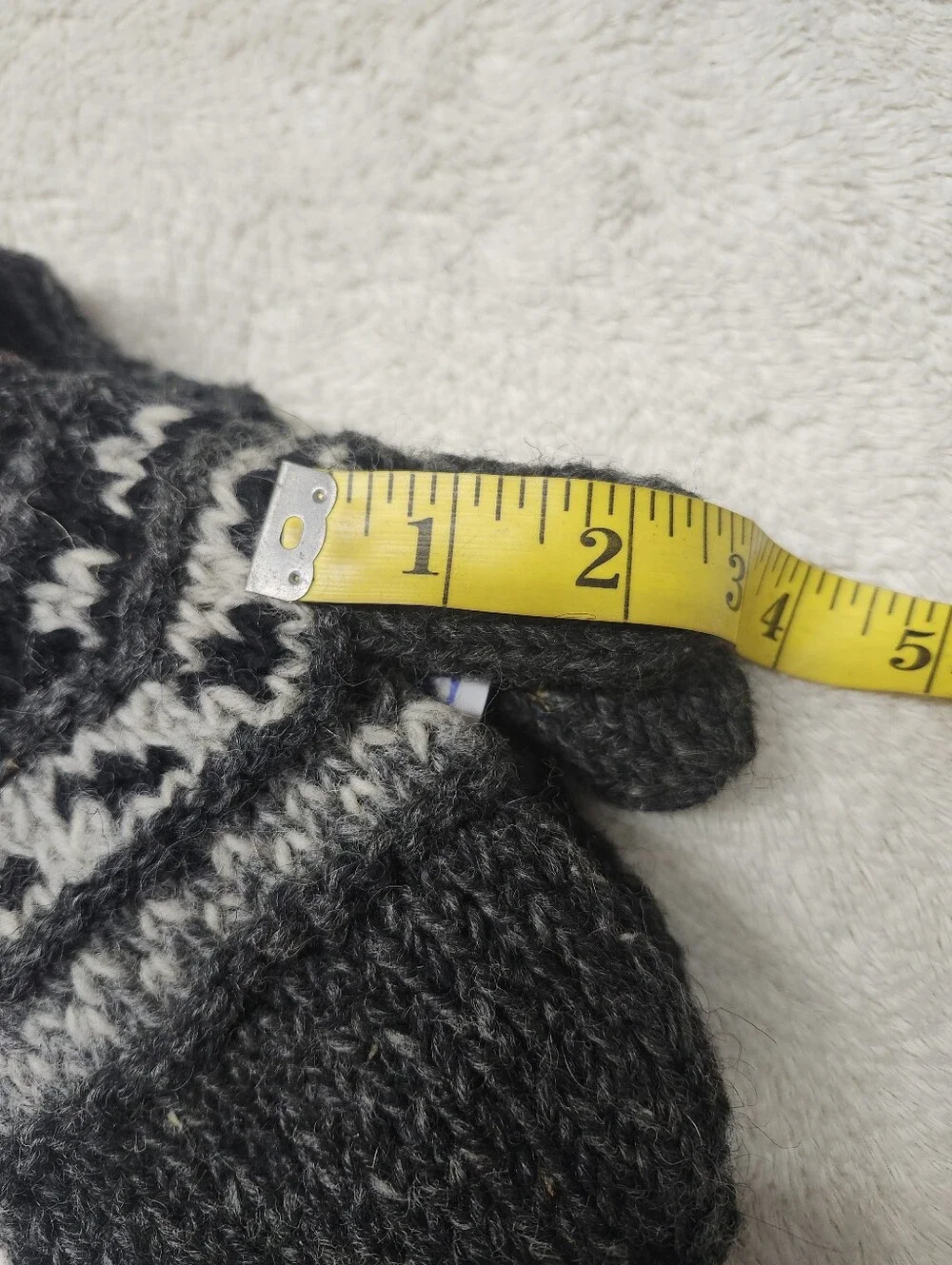 • NWT Mexicali Blues Unisex 100% Wool Mittens One Size Fits Most Charcoal